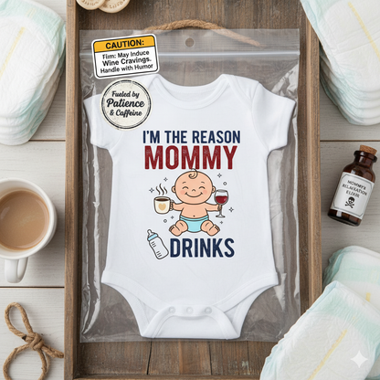 "I'm The Reason Mommy Drinks"